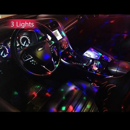1PCS Multi Color USB 5V Interior Lighting Kit Atmosphere