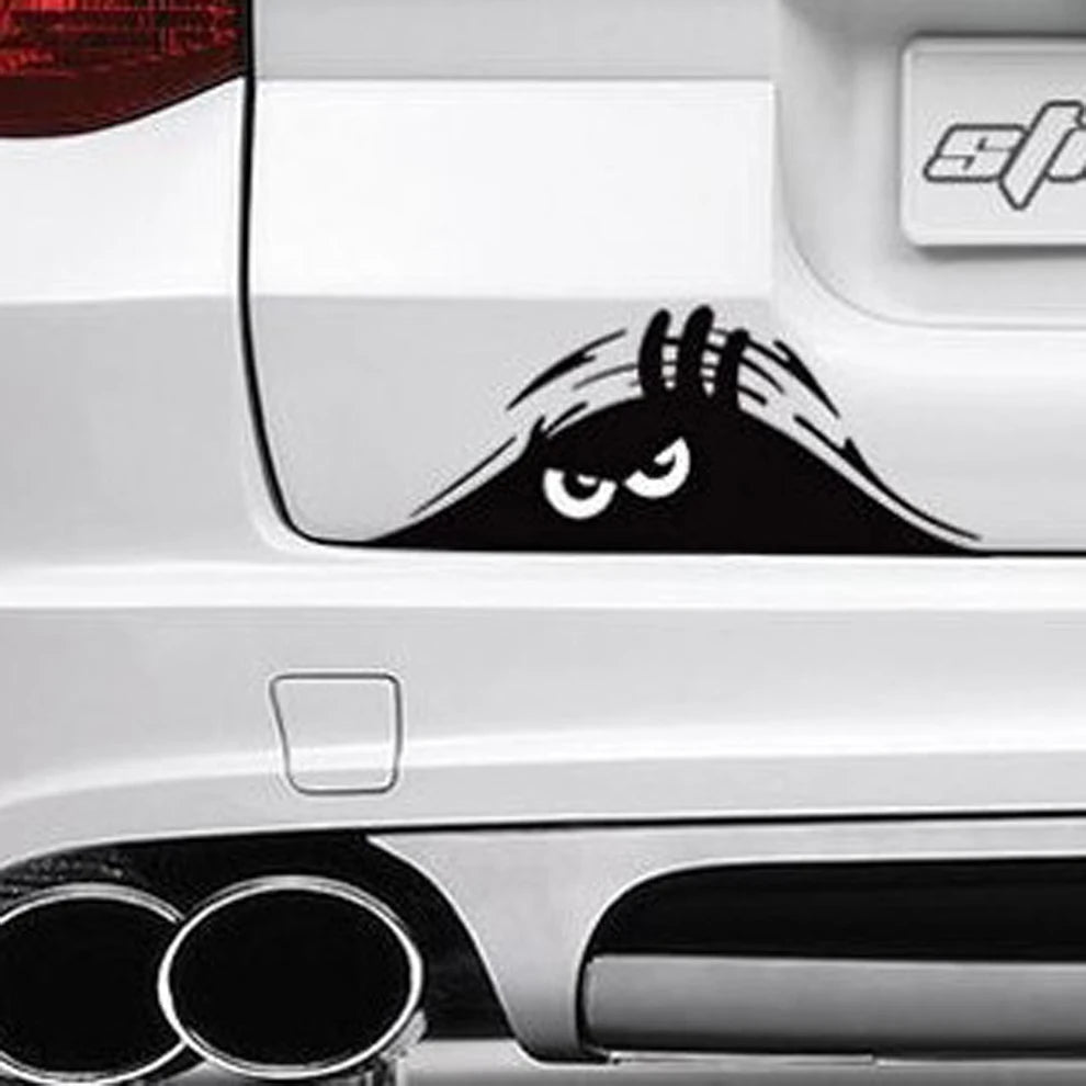 Racing SUV Funny Anime Decal Stickers Fun Reflective Vinyl