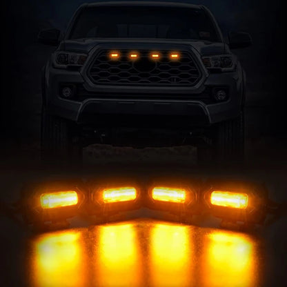 For Toyota Tacoma Raptor Trd Off 4PCS Front Grill Road Sport