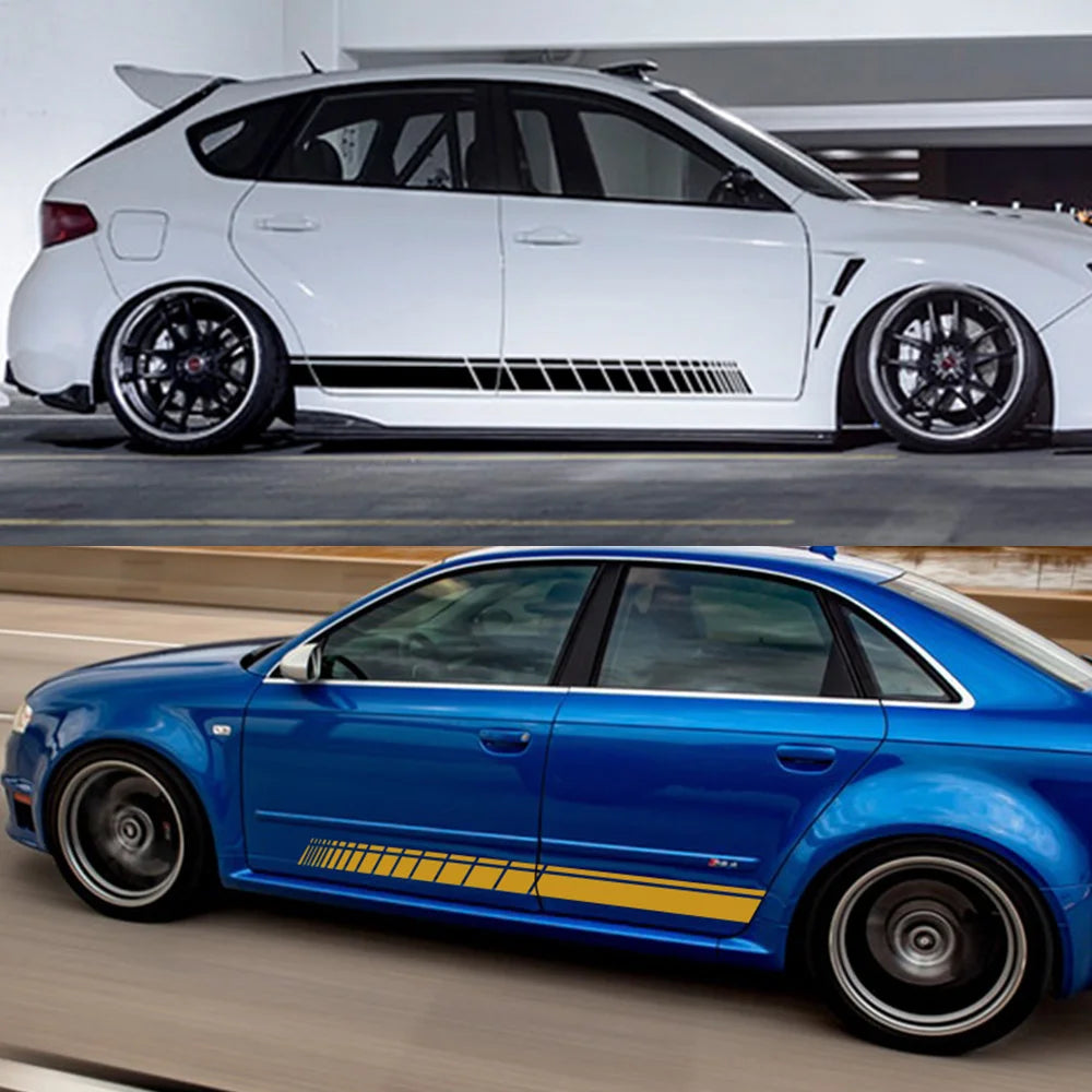 For Audi BMW Ford Volkswagen Toyota Side Stickers Renault