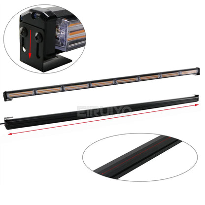 Amber Red Blue Cob Traffic Advisor Strobe Flashing Lightbar