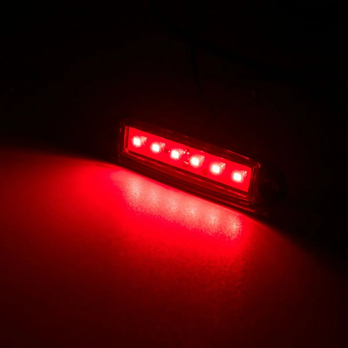 10PCS 24V External Side Marker Indicator Trailer Rear Bus