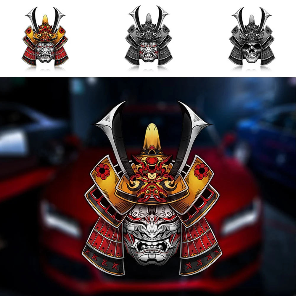 For Laptop Window Wall Dsycar 1PCS Japan Warrior Sticker Cartoon