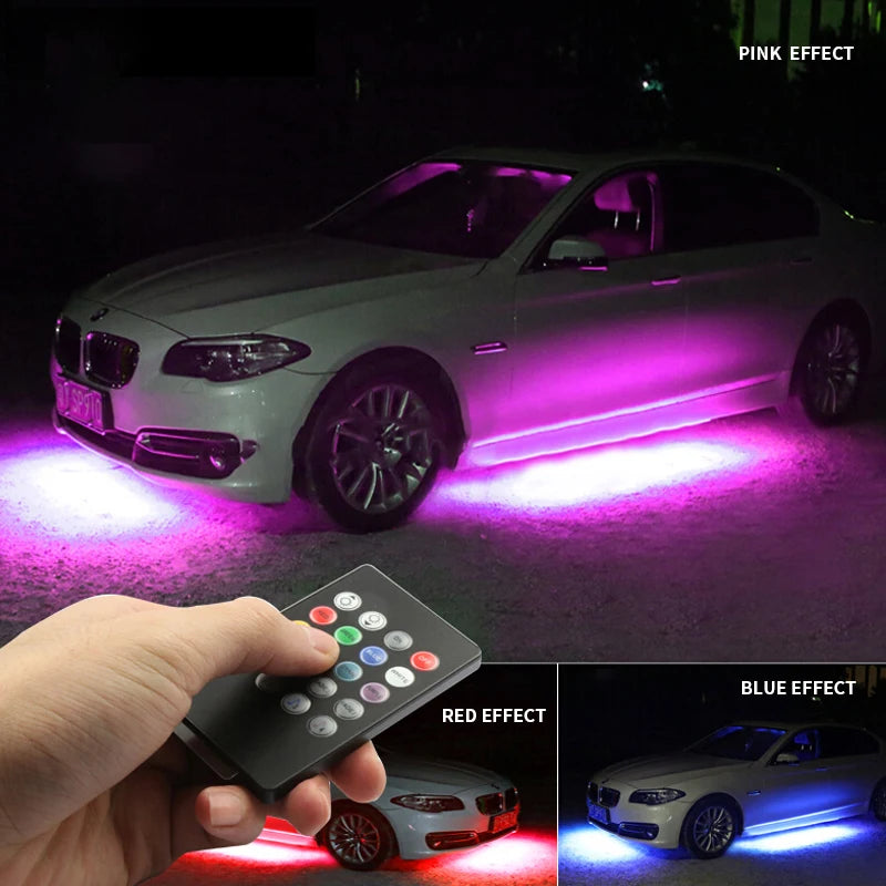 Neon Undercar Glow 12V RGB Chassis Underglow Atmosphere Bar