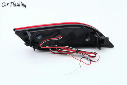 For Jeep Compass 2017 2018 2019 Flashing 1SET Reflector Rear