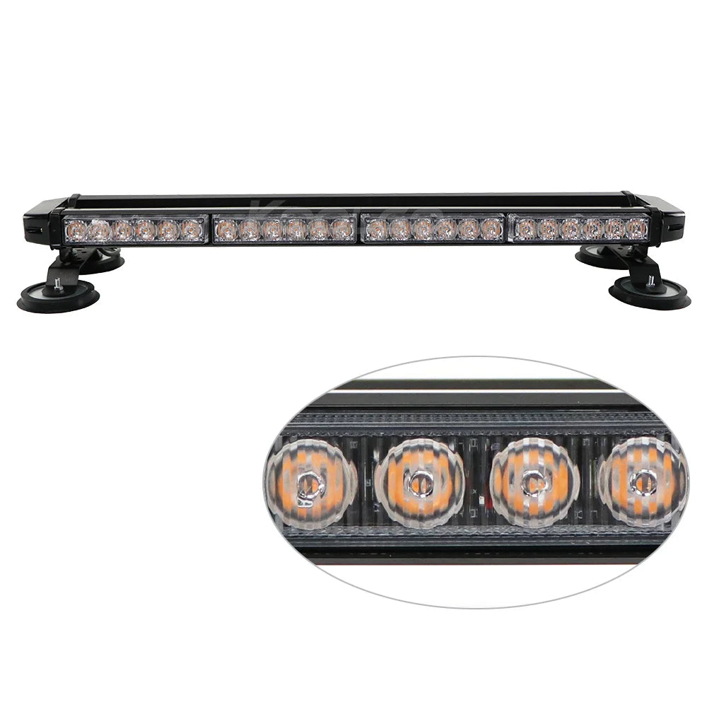 Amber White Red Blue Tow Truck Strobe Warning Bar