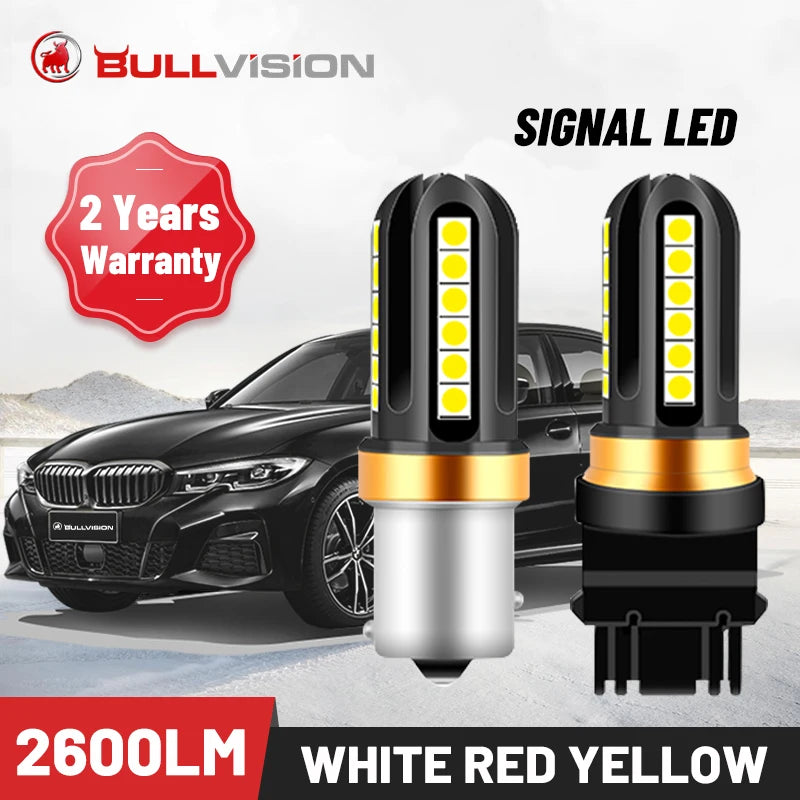 Bullvision P21W py21w P21 5W Running Cars W21 1156