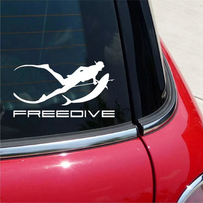 CK3343 Dive Vinyl Sticker Waterproof Cool Removable Decal