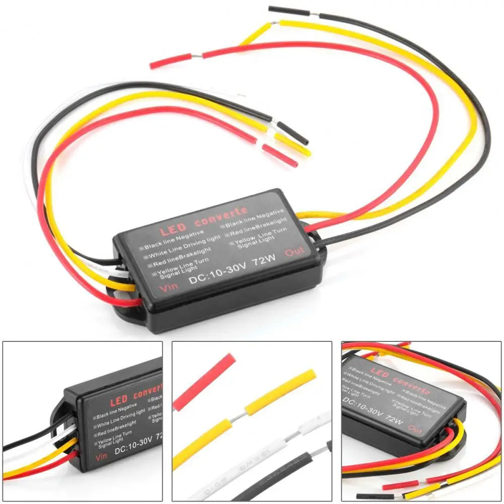 For Brake Light Compact Useful Controller Box Portable Flasher