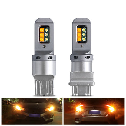 1PCS Drl Turn Signal In Canbus No Error two-color