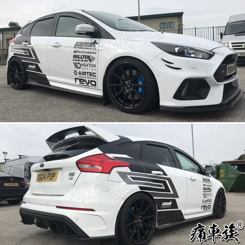 For Ford Focus 2018-2019 Focus Racing Stickers Modified Sticker