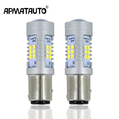 2X Stop 1157 P21 5W bay15d baz15d 3535 21-smd
