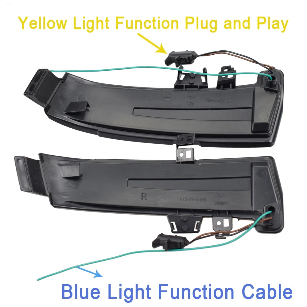 For Mercedes Benz W204 Cla A 2PCS Dynamic Turn Signal Side