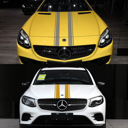 For Mercedes Benz A Gla Glc Hood Cover Sticker Cla Amg W176 C117