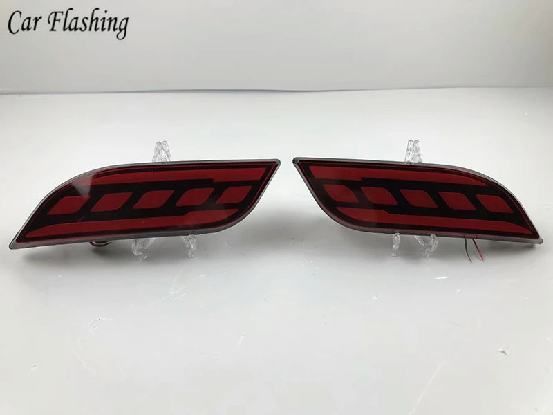 For Jeep Compass 2017 2018 2019 Flashing 1SET Reflector Rear