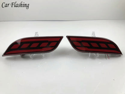 For Jeep Compass 2017 2018 2019 Flashing 1SET Reflector Rear