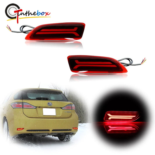 For 2011-2013 Toyota Corolla Lexus CT200h Rear Bumper Reflector