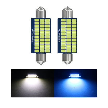 For Interior Lamps License Plate Lighting 2PCS Canbus Festoon