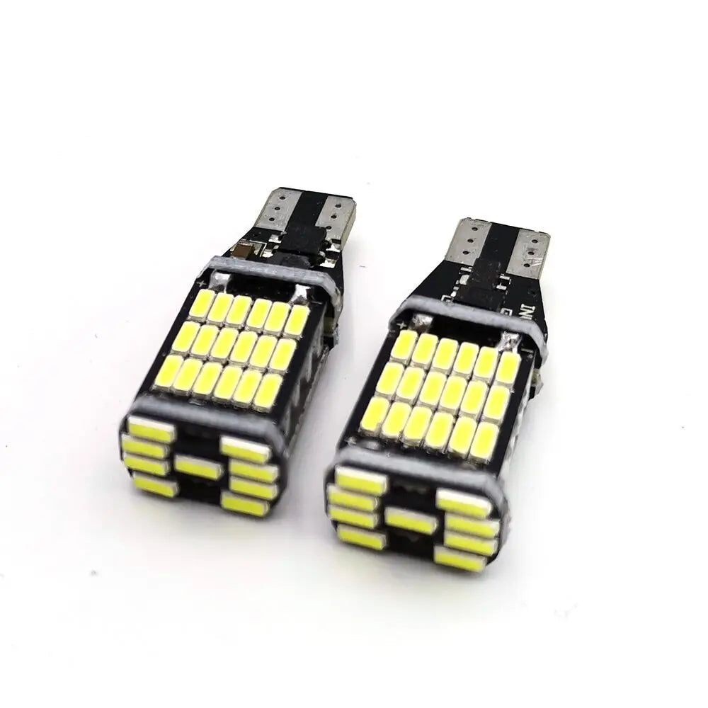 10PCS Bulb T15 W16W 4014 45SMD W5W Signal Super