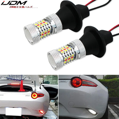 2PCS 31-smd White Red dual-color 7440 T20 992A Replacement
