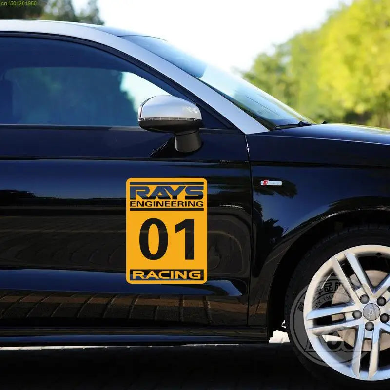 For Door Styling Waterproof Decorate Vinyl Rays no.1 Racing