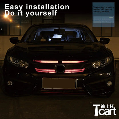 For Honda Civic 2016 2017 2018 Tcact Strip Scan Knight Rider