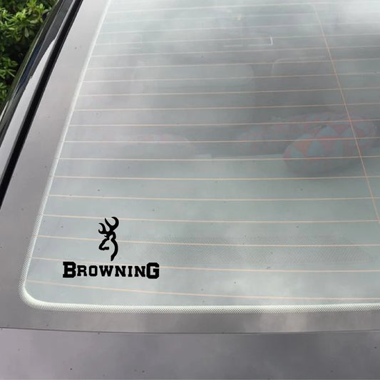 Browning Body Deer Stickers Cool Vinyl Sticker Waterproof