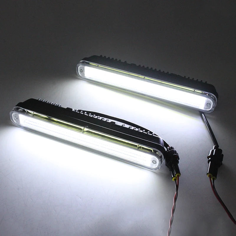 Sunkia External Power Drl Daytime Running Fog Driving Day