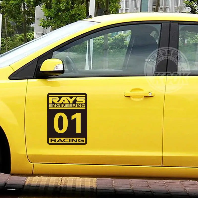 For Door Styling Waterproof Decorate Vinyl Rays no.1 Racing