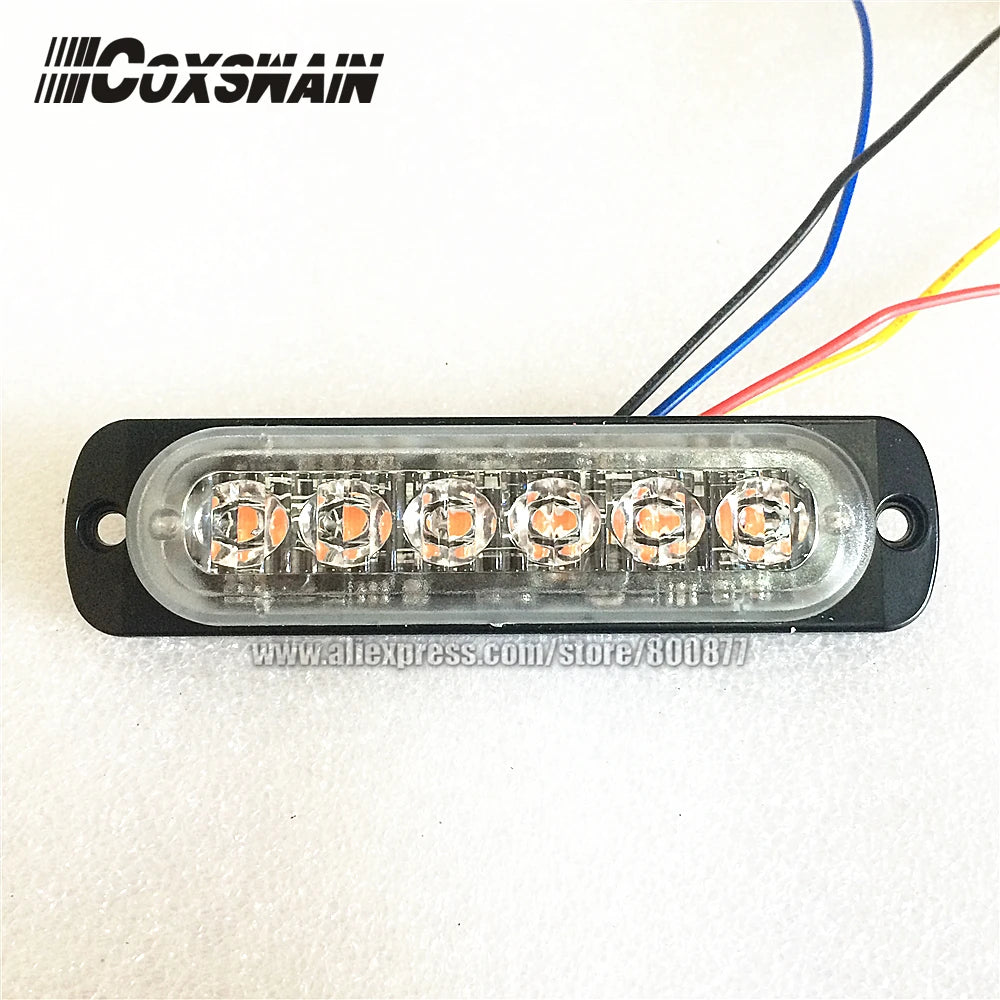 External Warning Surface Mounting Grill 0.3 Thin Flash Patterns
