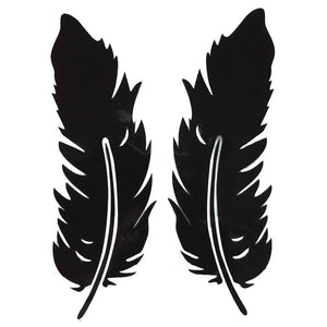 Various Size Flying Feather Decal Sticker Reflective Vinyl