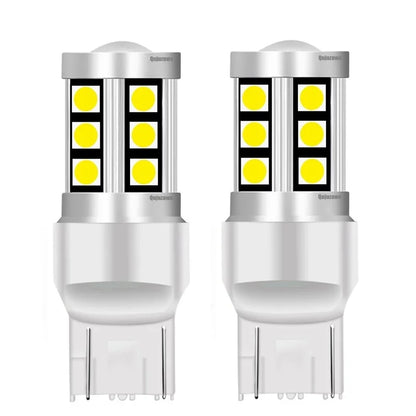2PCS T20 7443 W21 5W Smd 3030 Tail Turn