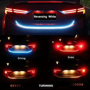 Rear Trunk Tail Dynamic Reverse Warning Strip 12V Additional