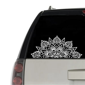 For Apple Macbook Decor Mandala Decal Half Mandalas Sacred