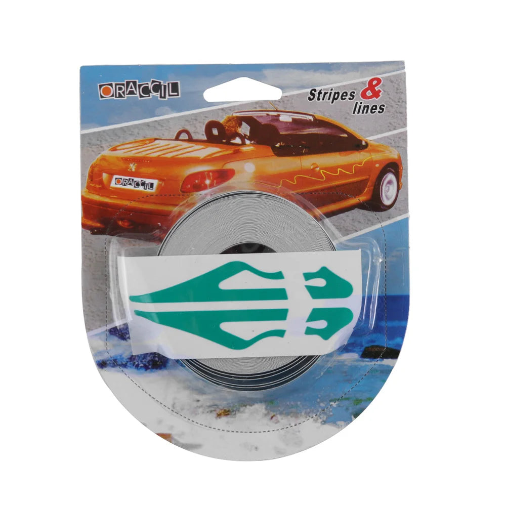 Roll Solid Color Body Decal Vinyl Sticker Striping Double