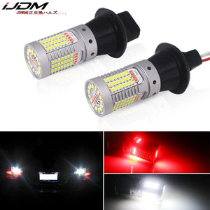 Ijdm T20 White Red dual-color Canbus W21W 7440 3156