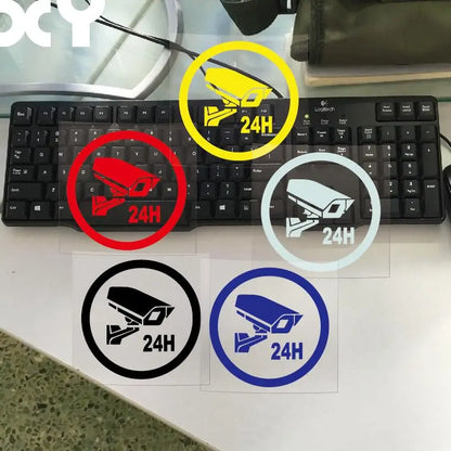 Waterproof Sticker Motorcycle Stickers Decals Camera Reflective