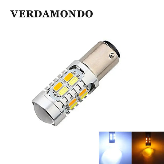 1157 bay15d 5630 Smd Dual Color Switchback Bulb White
