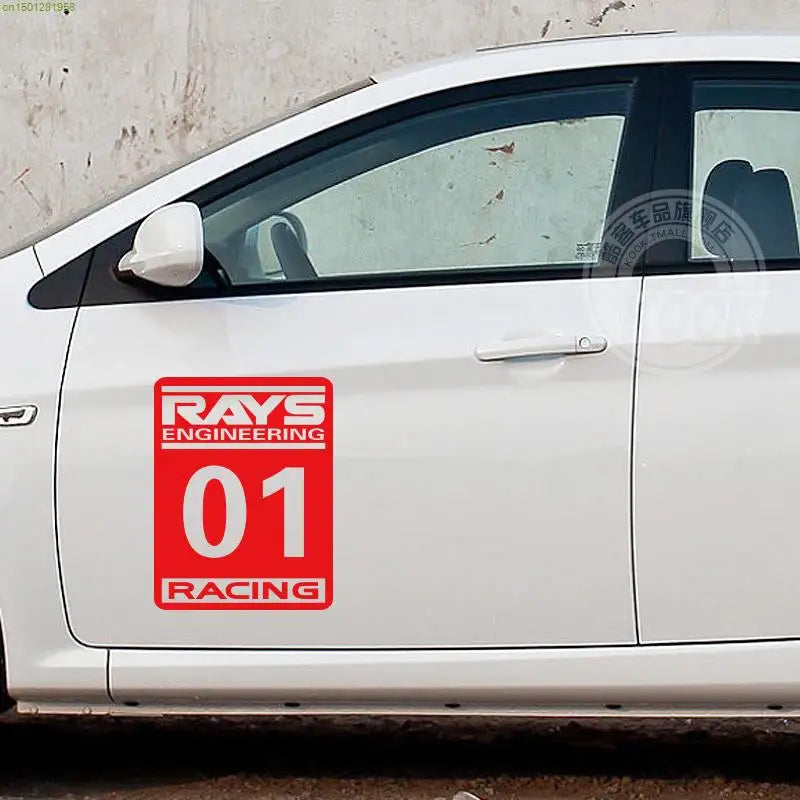 For Door Styling Waterproof Decorate Vinyl Rays no.1 Racing