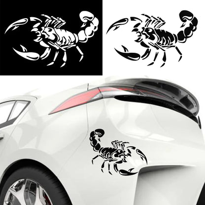 Fashion 3D Big Scorpion Reflective Personalized Bumper Stickers