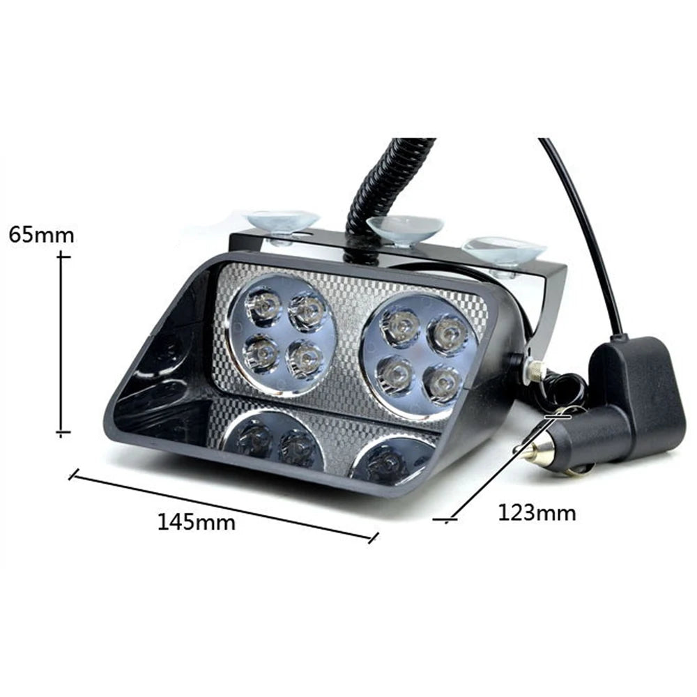 Strobe Sucker Highlight Scoop Warning Fog Lamps Front Glass