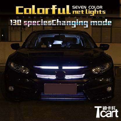 For Honda Civic 2016 2017 2018 Tcact Strip Scan Knight Rider