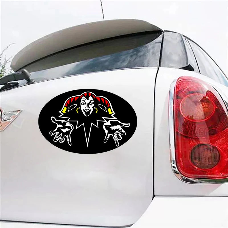 CK2704 14CM King Clown Funny Sticker Colorful Decal Stickers