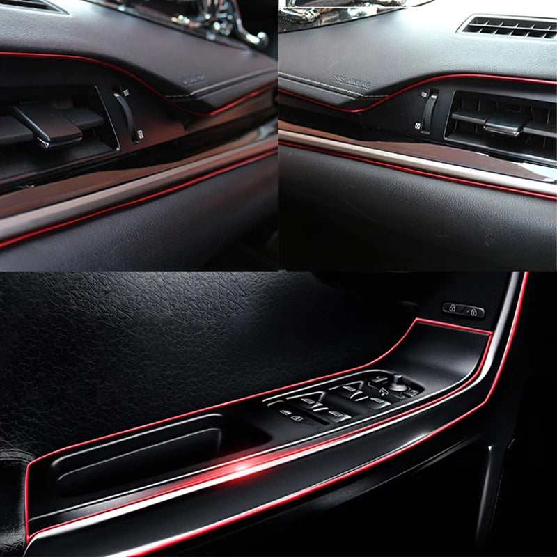 For Renault Megane 2 3 Duster 5M Interior Strip Sticker Logan