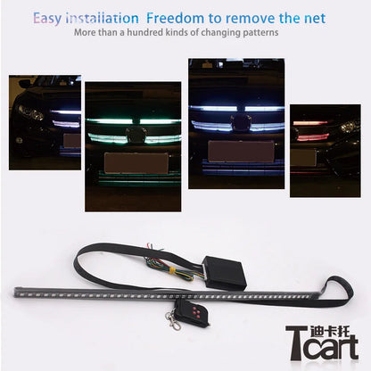 For Honda Civic 2016 2017 2018 Tcact Strip Scan Knight Rider