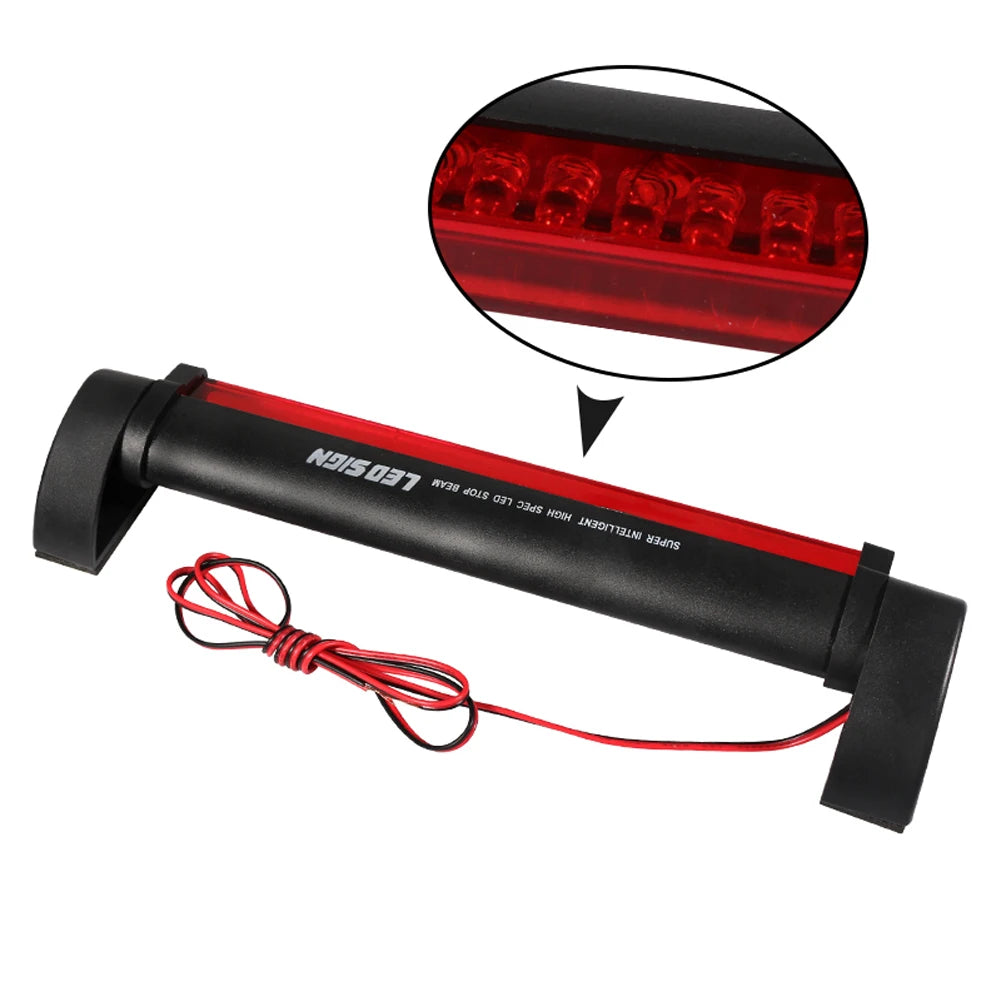 Dsycar 12V Red Third Brake Bar Rear Parking Signal