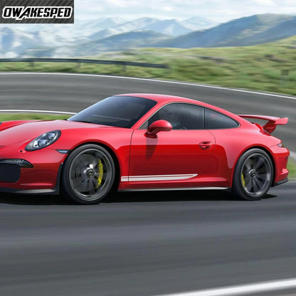 For Porsche-911-Cayman-718-CarreraS Auto Door Side Skirt 2PCS