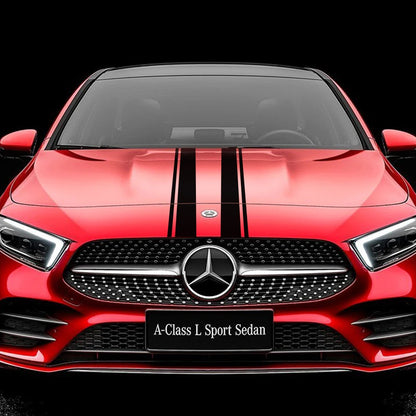 For Mercedes Benz A Gla Glc Hood Cover Sticker Cla Amg W176 C117