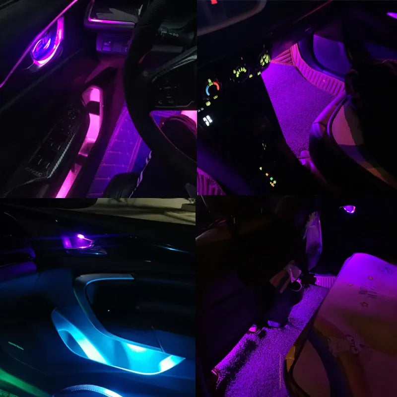 10PCS Modification Interior Small Large 12v-24vdc