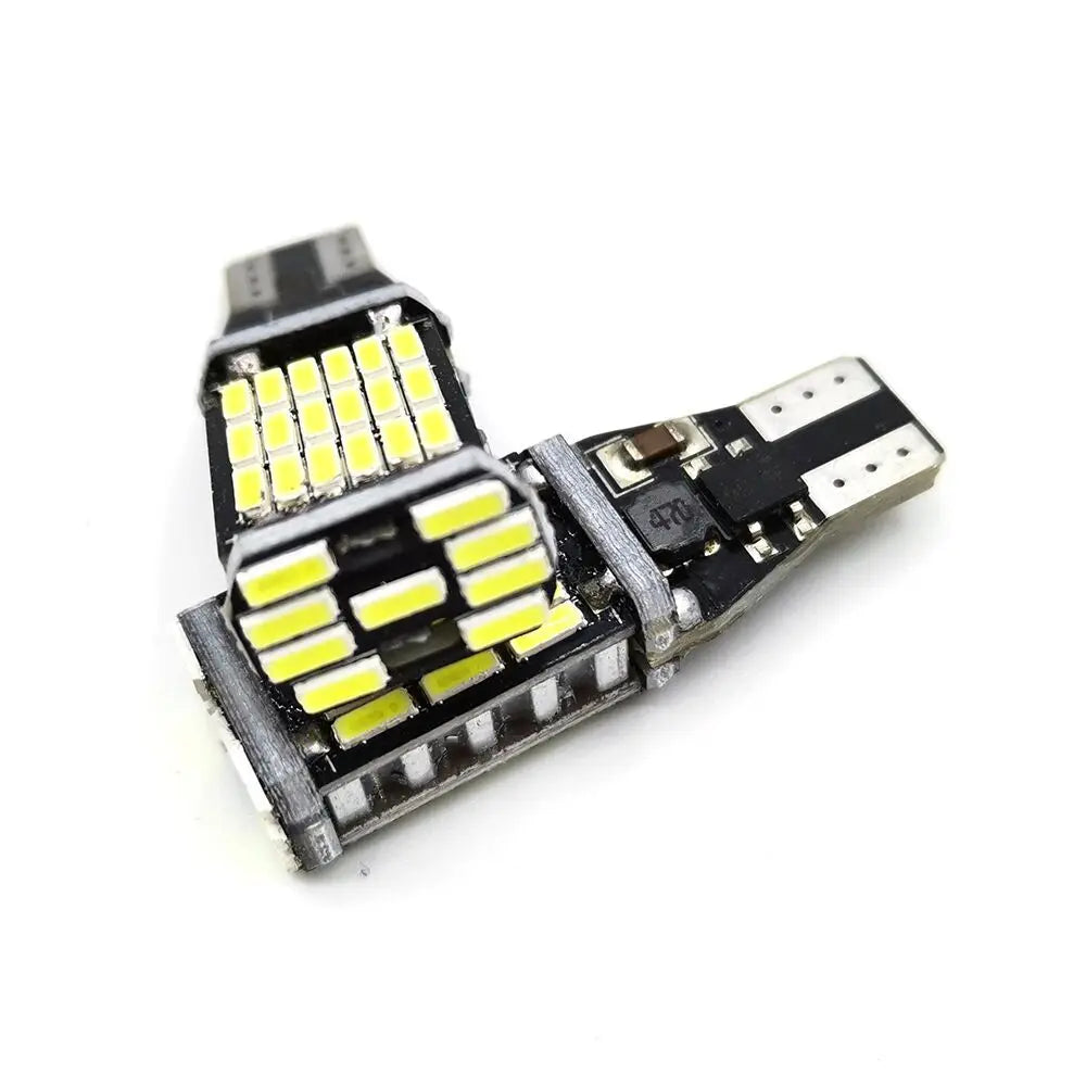 10PCS Bulb T15 W16W 4014 45SMD W5W Signal Super